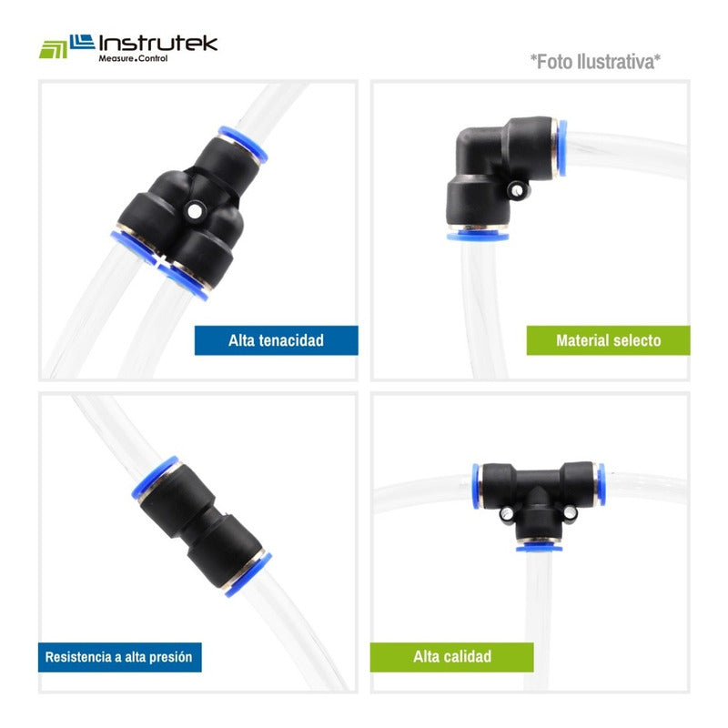 Transparent Polyurethane Air Tubing Hose 3/8 25 Mts
