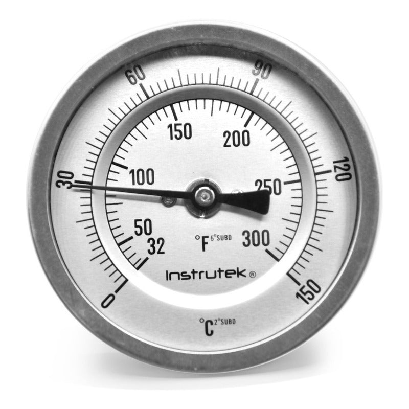 Oven Thermometer 3 IN 0 TO 150°C, 6 IN Stem, 1/2 Thread