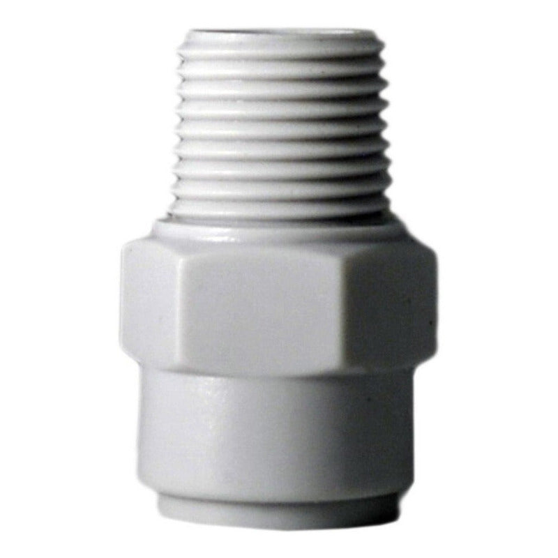 10 Pz Conector Recto Para Ósmosis Inversa 1/4 X 1/4