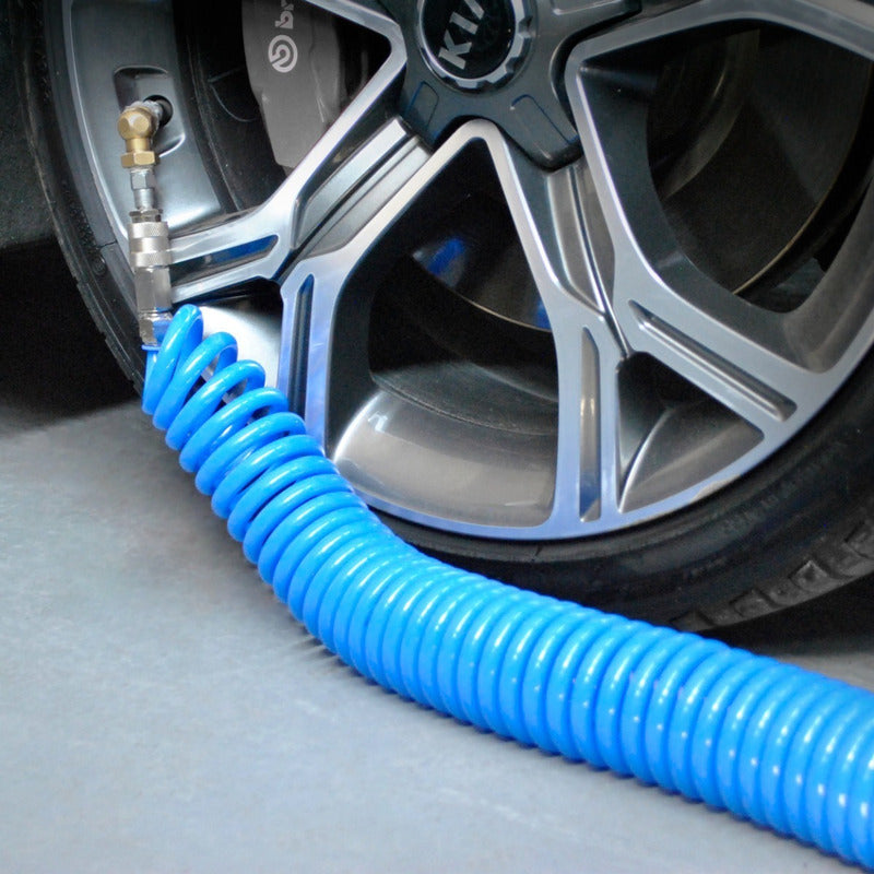 Retractable Hose For Air/compressor Blue 8mm X 3 M