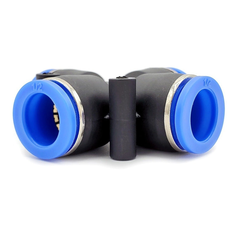 5 Pcs Cross Pneumatic Union Fitting 1/2