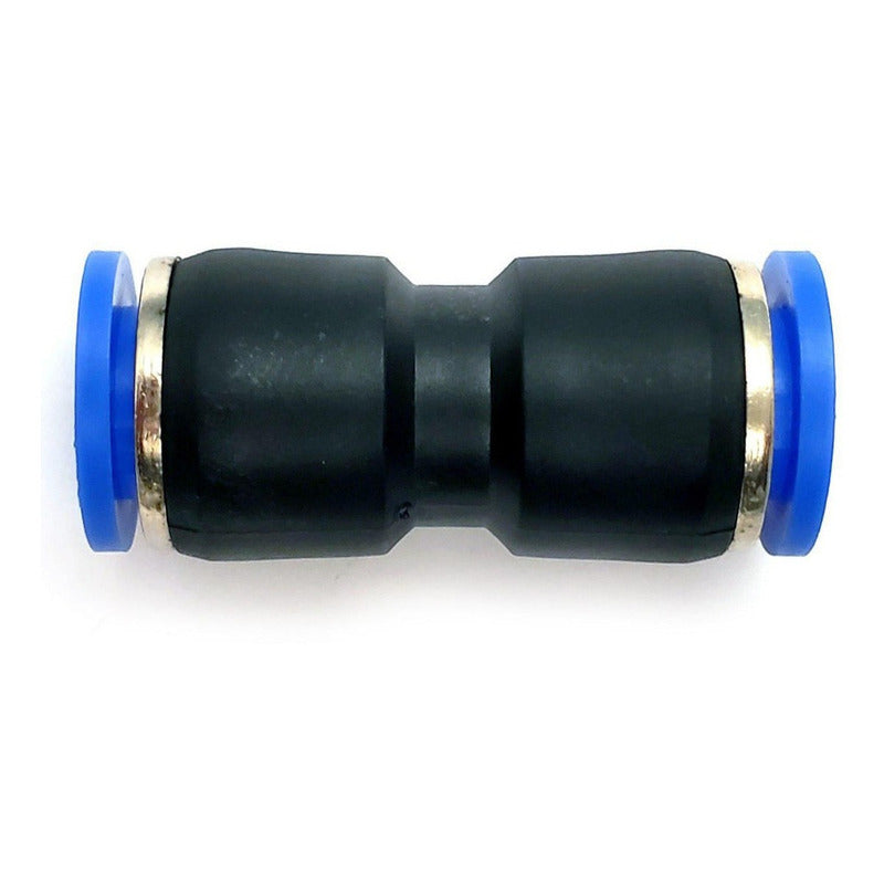 10 Pcs Straight Pneumatic Union Fitting 3/8