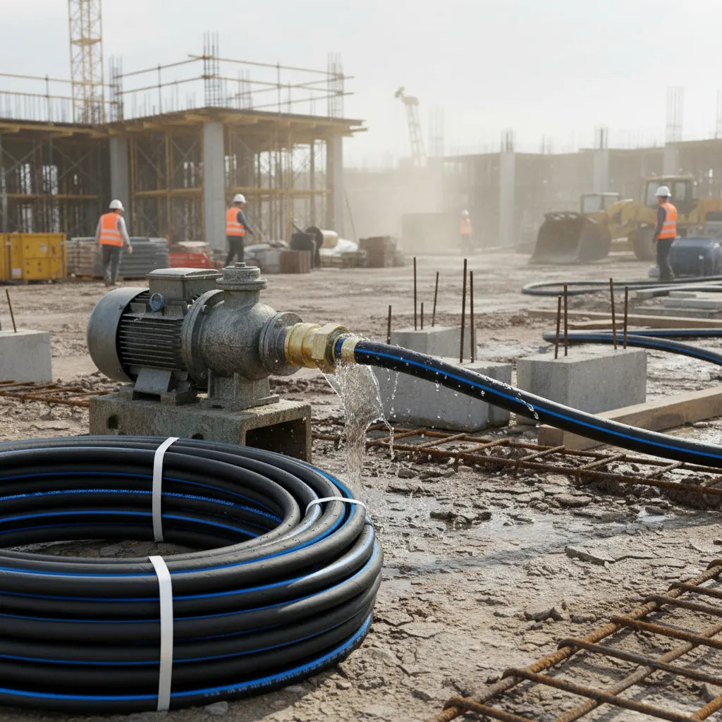 Manguera Hidráulica Sae R2, Alta Presion, 50 Mts, 1 Plg Azul