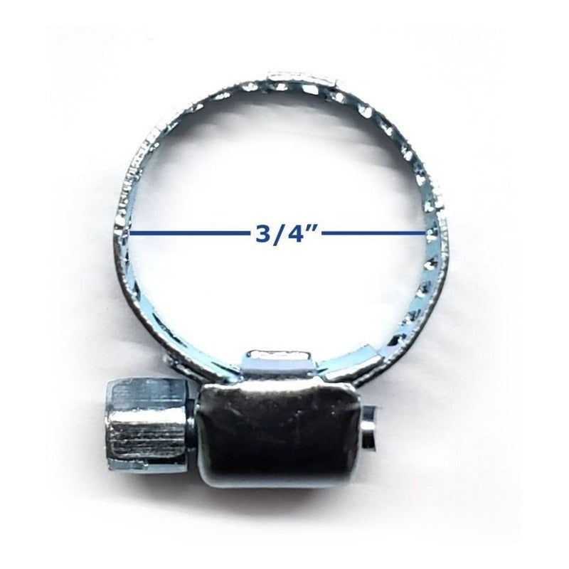 10 Piezas De Abrazadera Sin Fin 3/4 Pulgada