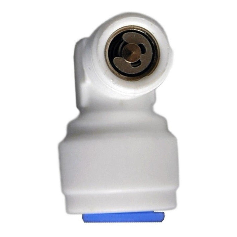 5 Pz Codo De 1/4 Ósmosis Inversa Con Válvula Antirretorno