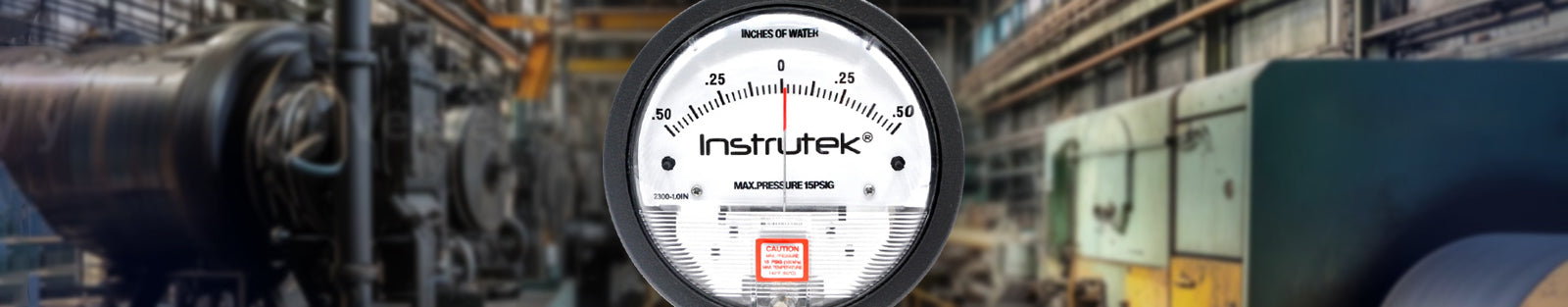 Manómetros de presión diferencial