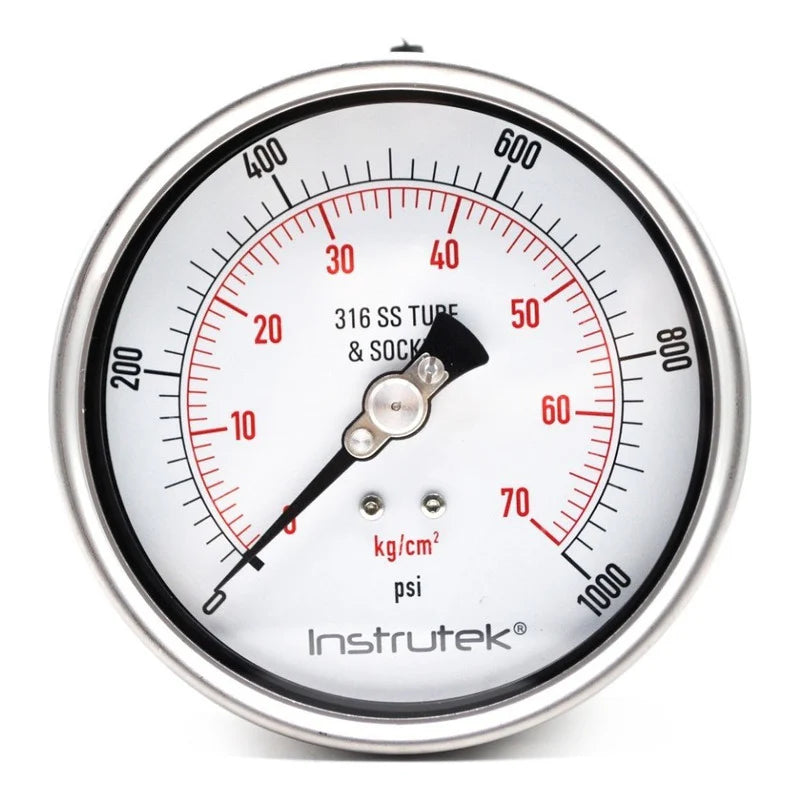 Manómetros de acero inoxidable premium - Serie 500
