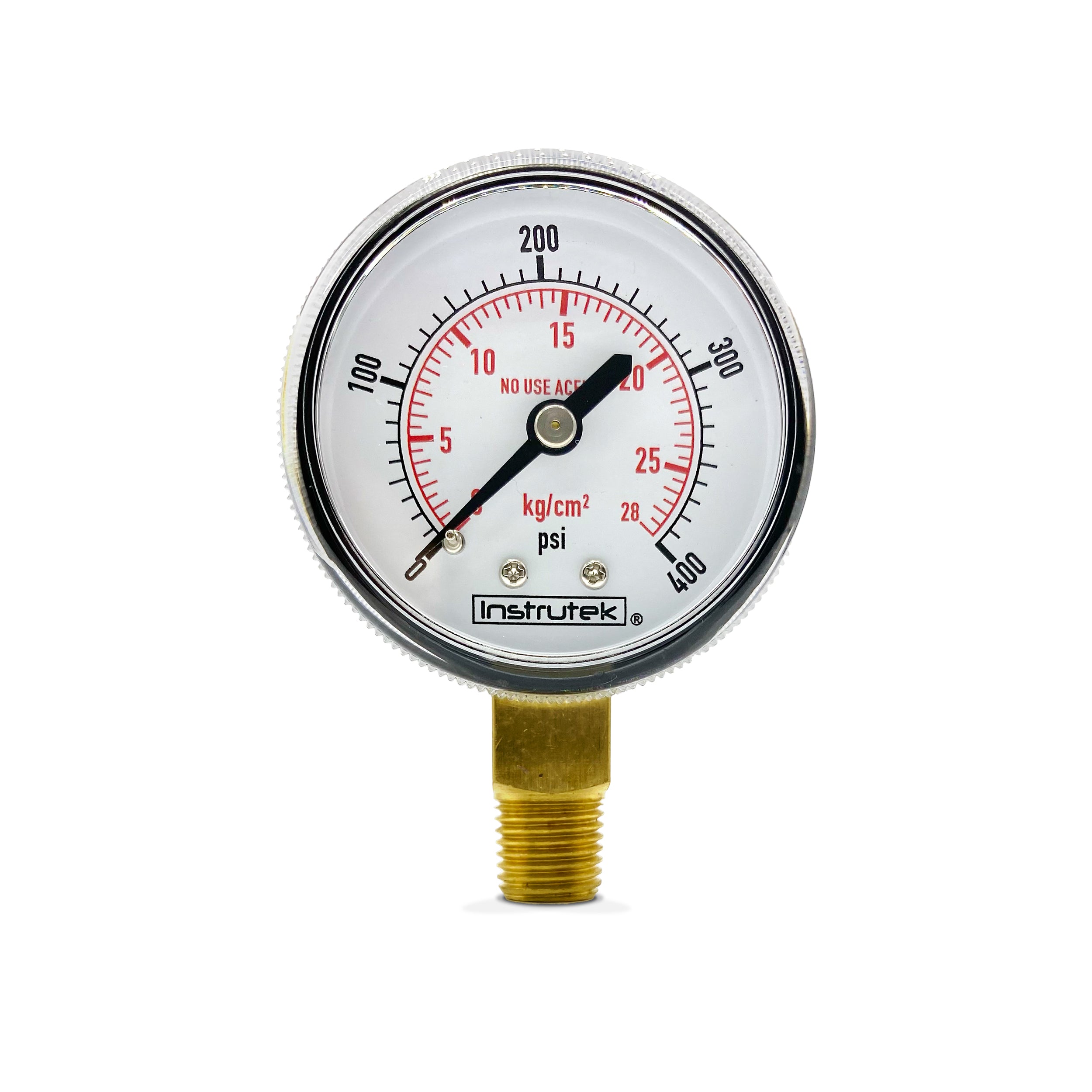 Manómetro Acetileno Oxicorte 400 Psi Y 28 Kg/cm2