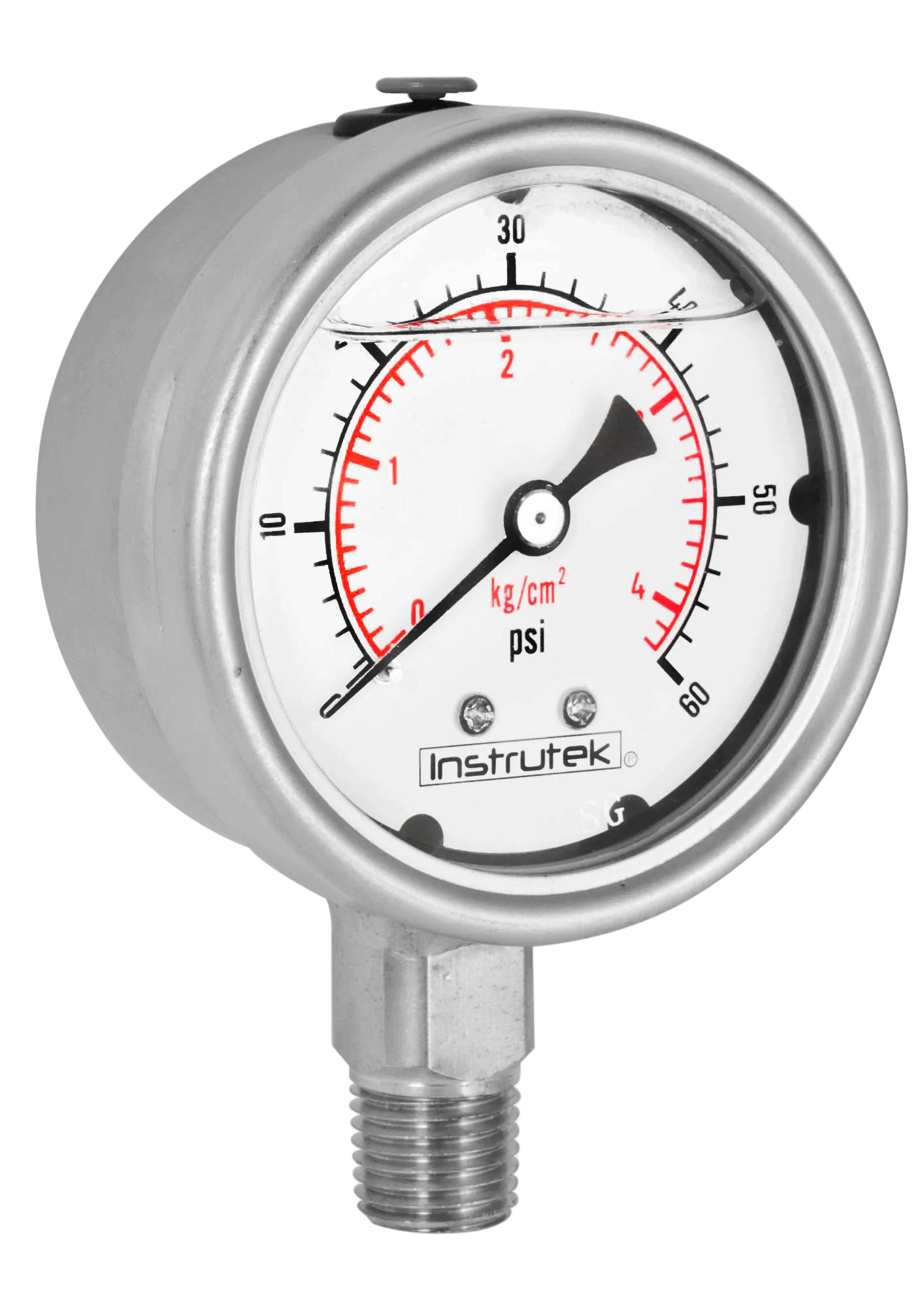 Manómetros de acero inoxidable premium - Serie 500