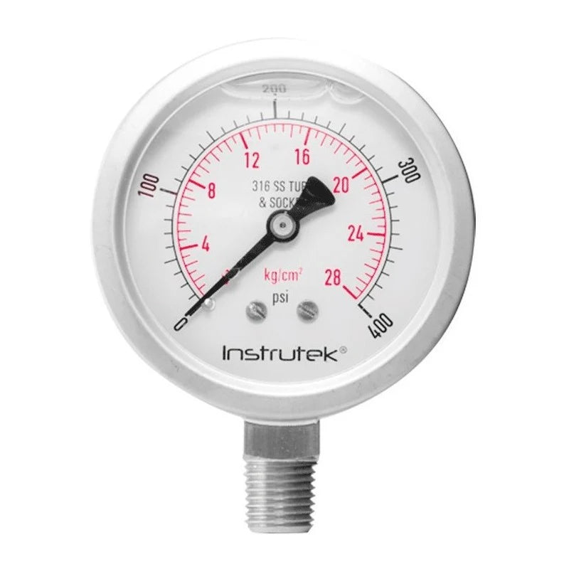Manómetros de acero inoxidable premium - Serie 500