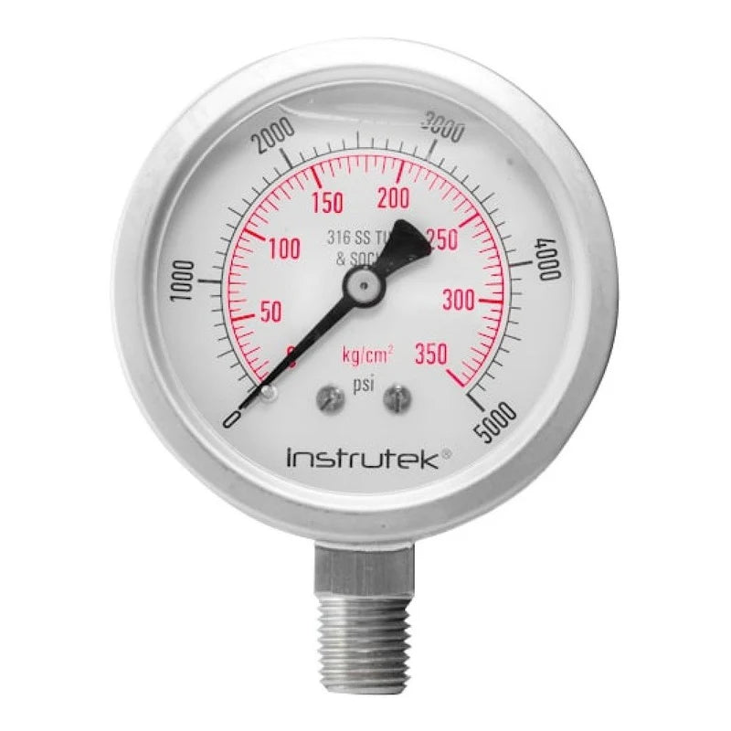 Manómetros de acero inoxidable premium - Serie 500