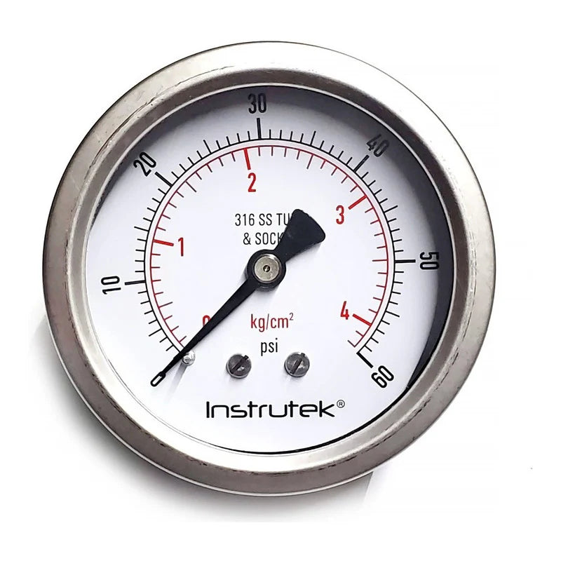 Manómetros de acero inoxidable premium - Serie 500