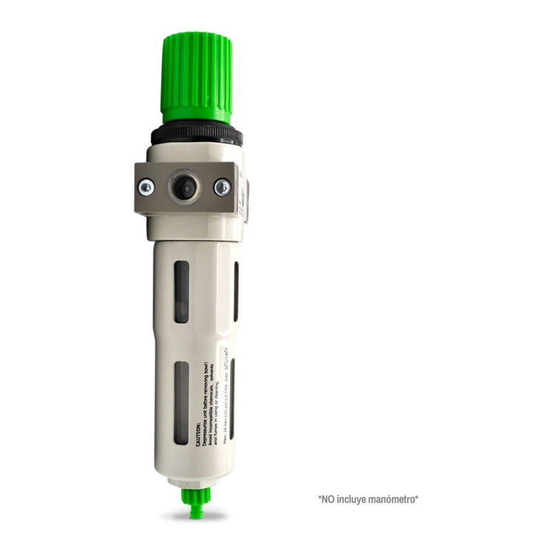 Filter-regulator 1/4 High Pressure P/ Compressor Without Pressure Gauge