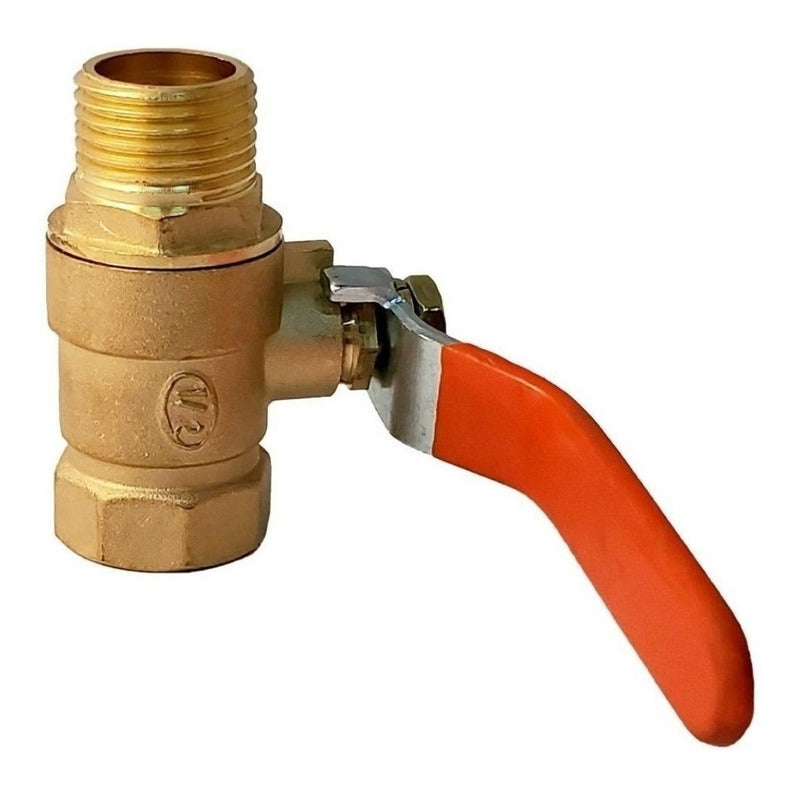 Llave De Paso/válvula De Esfera/globo Para Compresor De 1/2