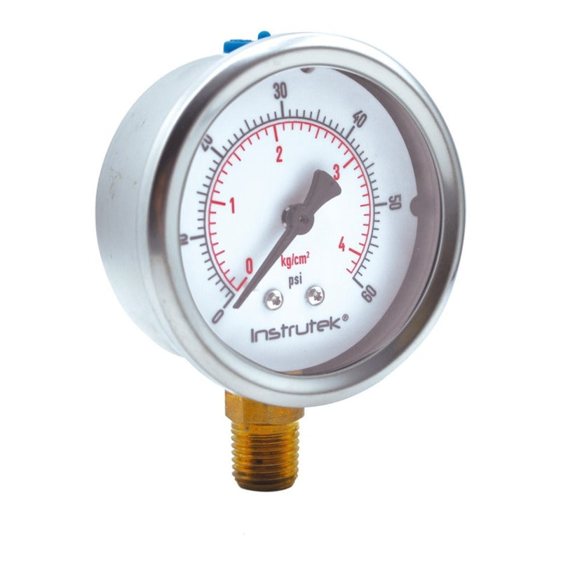 Pressure Gauge For / Irrigation System W / glycerin 2.5 PLG, 60 Psi