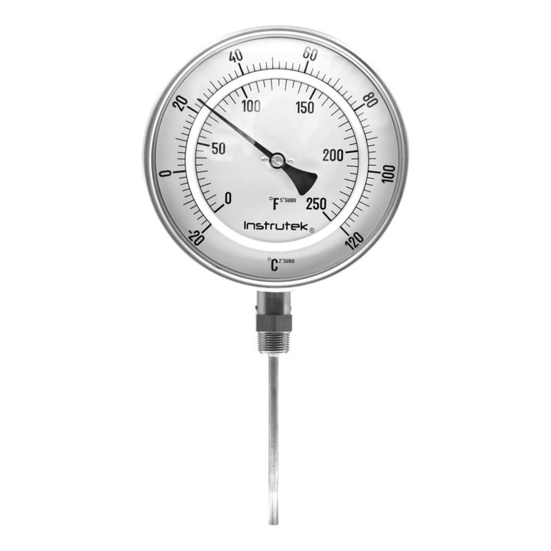 Oven Thermometer 6 PLG ​​-20 A 120°c Stem 6, 1/2 Npt Thread