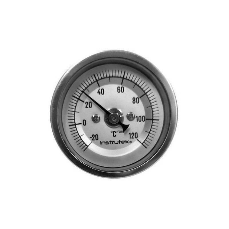 Refrigeration Thermometer 2 INCH -20 TO 120°C 9 Gauge 1/4 Thread