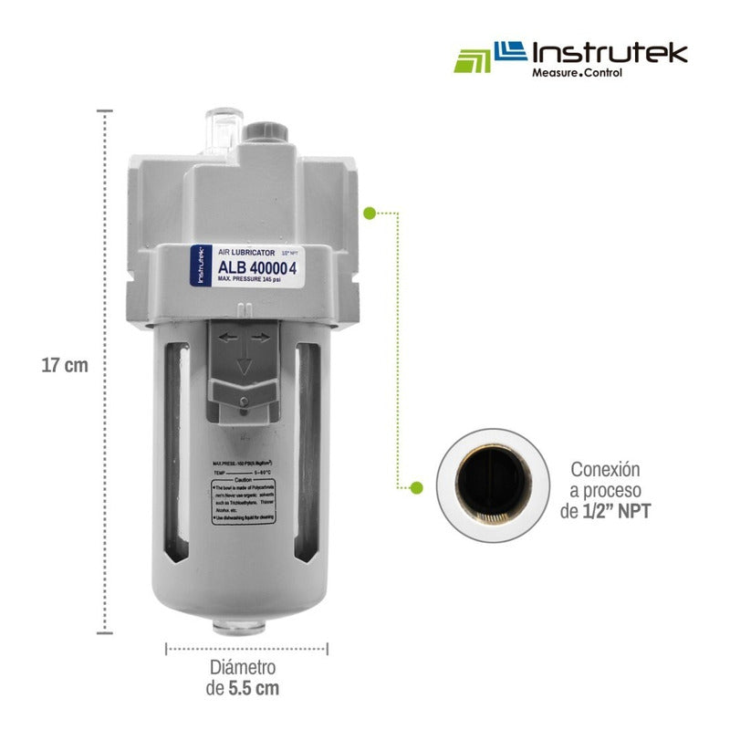 Air Lubricator for Pneumatic Tools 1/2 Connection