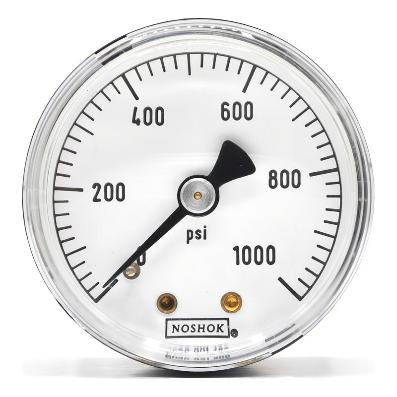 High Pressure Manometer Dial 2 PLG, 1000 Psi (hydraulic)
