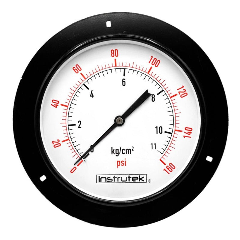 10 PLG Boiler Pressure Gauge, 160 Psi, Rear Connection
