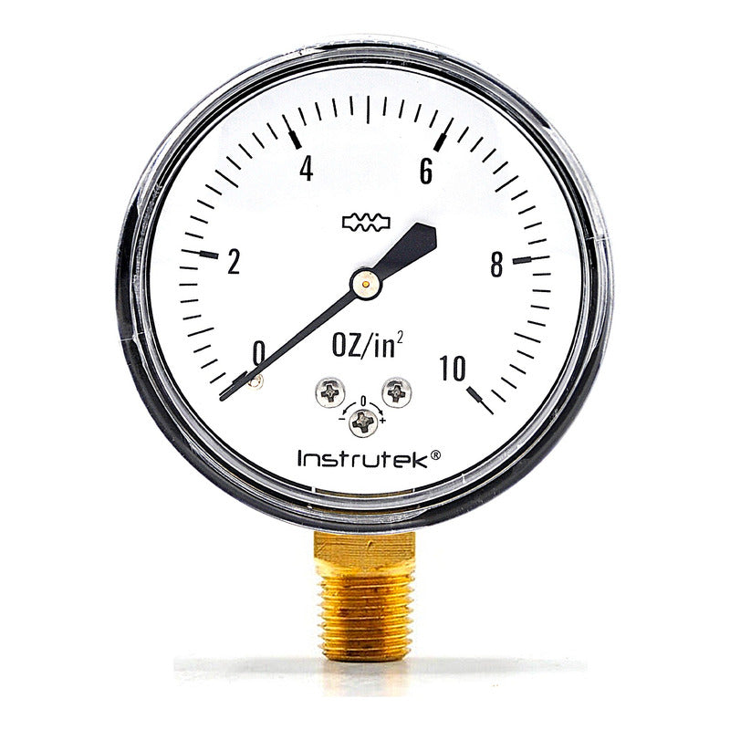 Pressure Gauge 10 Oz In2 For Lp Gas And Natural Low Pressure