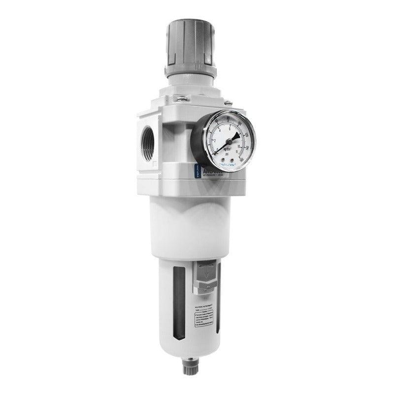 Water Separator Filter With Regulator And Pressure Gauge 1 Inch