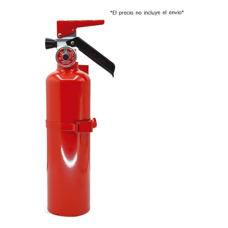 1 Kg Empty Fire Extinguisher Type Pqs With Certified Pressure Gauge