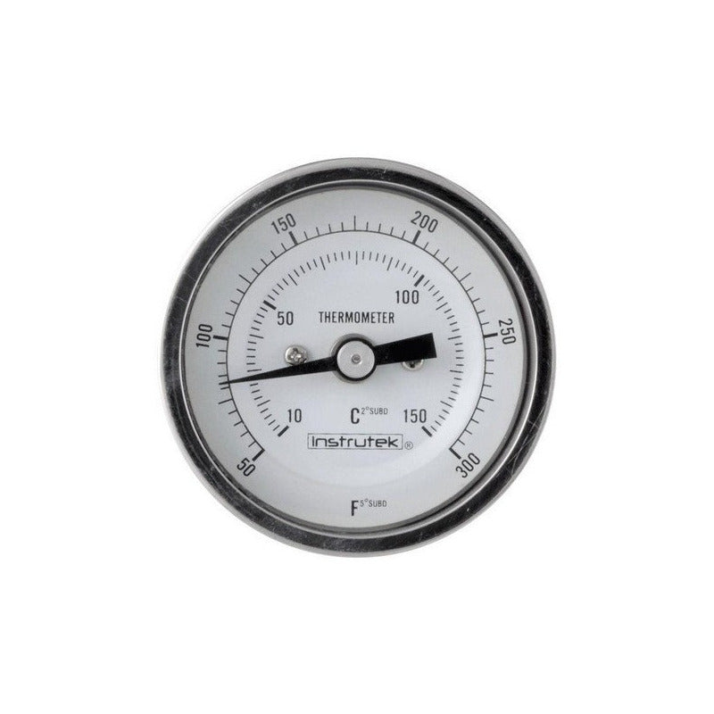 Oven Thermometer 2 INCH 10 TO 150°C, Stem 9 , Thread 1/4
