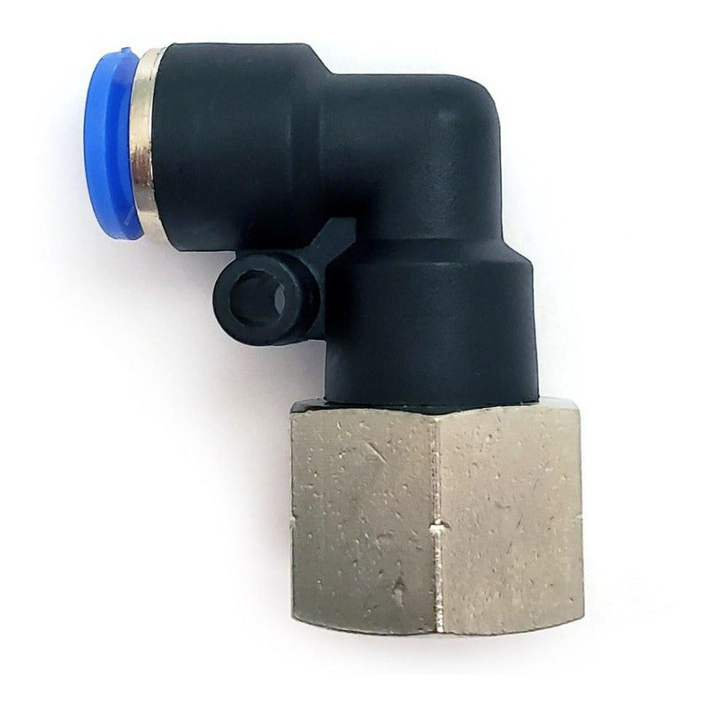 10 Pcs Pneumatic Connector/fitting Female Elbow 1/4 Npt X 1/4
