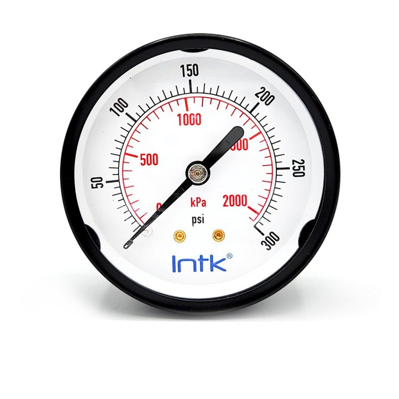 Manómetro Para Compresor Carátula 2.5 , 300 Psi (aire, Gas)