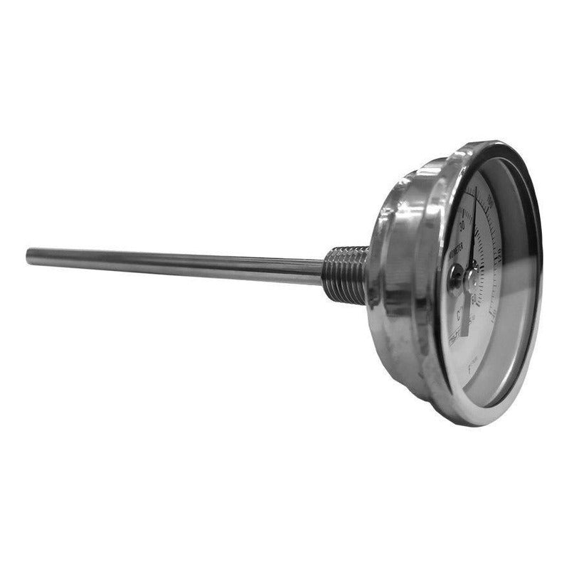 Oven Thermometer 2 INCH -20 TO 60°C, 6" Stem, 1/4" Thread