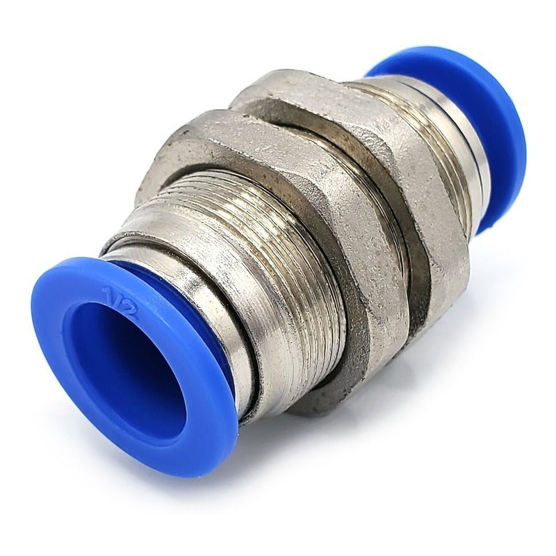 5 Pc of 1/2 Straight Pneumatic Quick Connect Gland