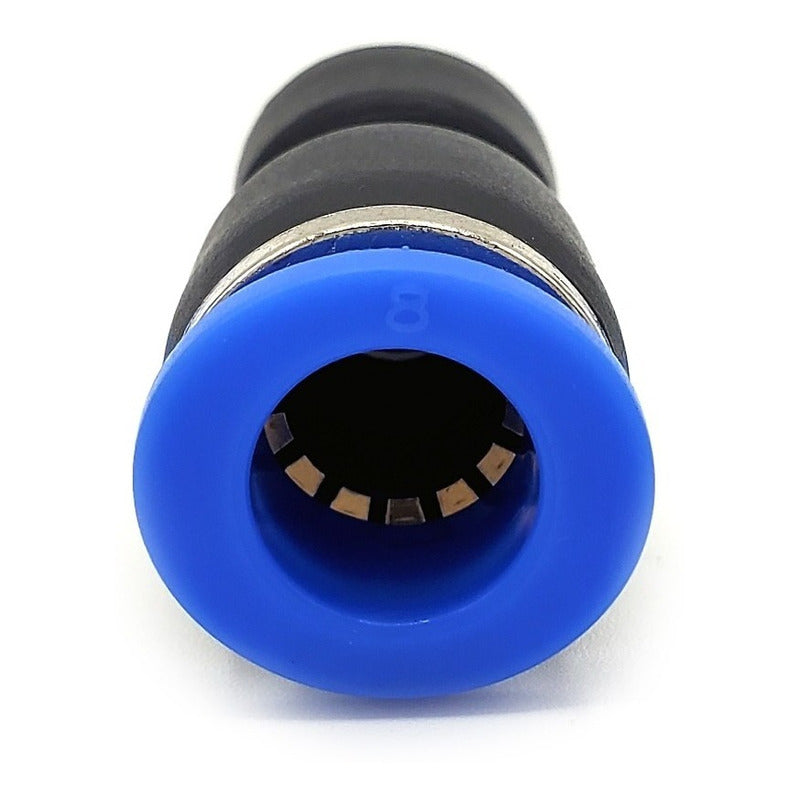 10 Pc Straight Pneumatic Reduction 8mm To 6mm