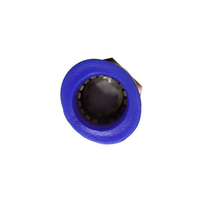 5 Pz De Conector/racor Rápido Neumático Recto 3/8 Npt X 12mm