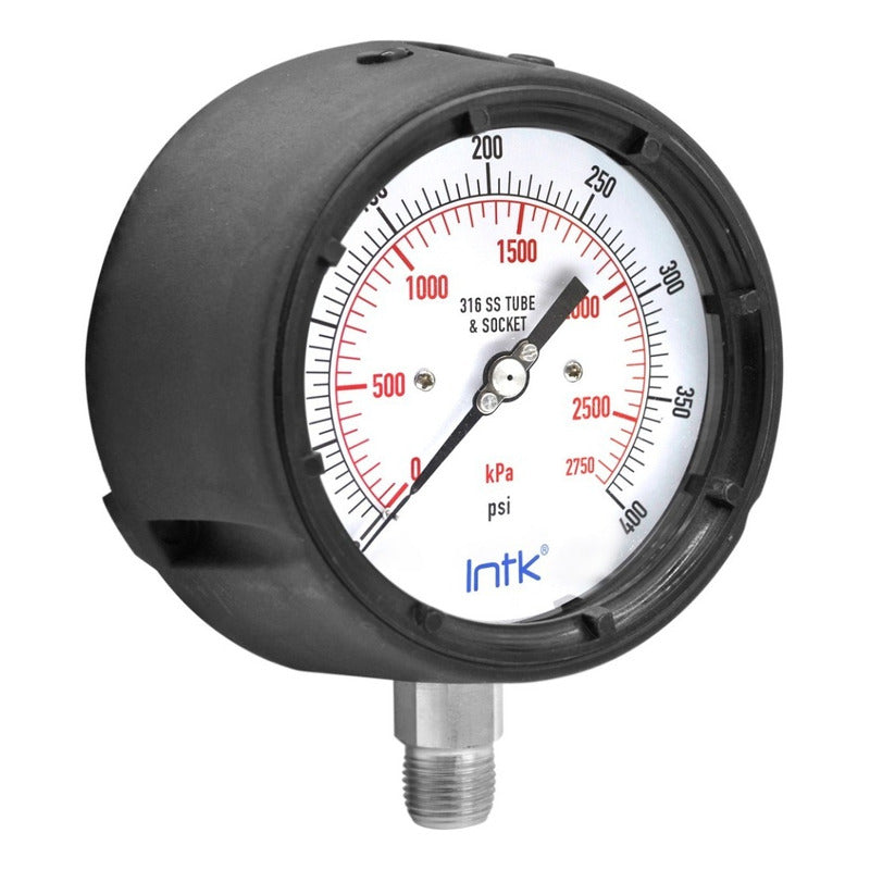 Phenolic Case Pressure Gauge for Mining, 400 Psi 4.4 PLG
