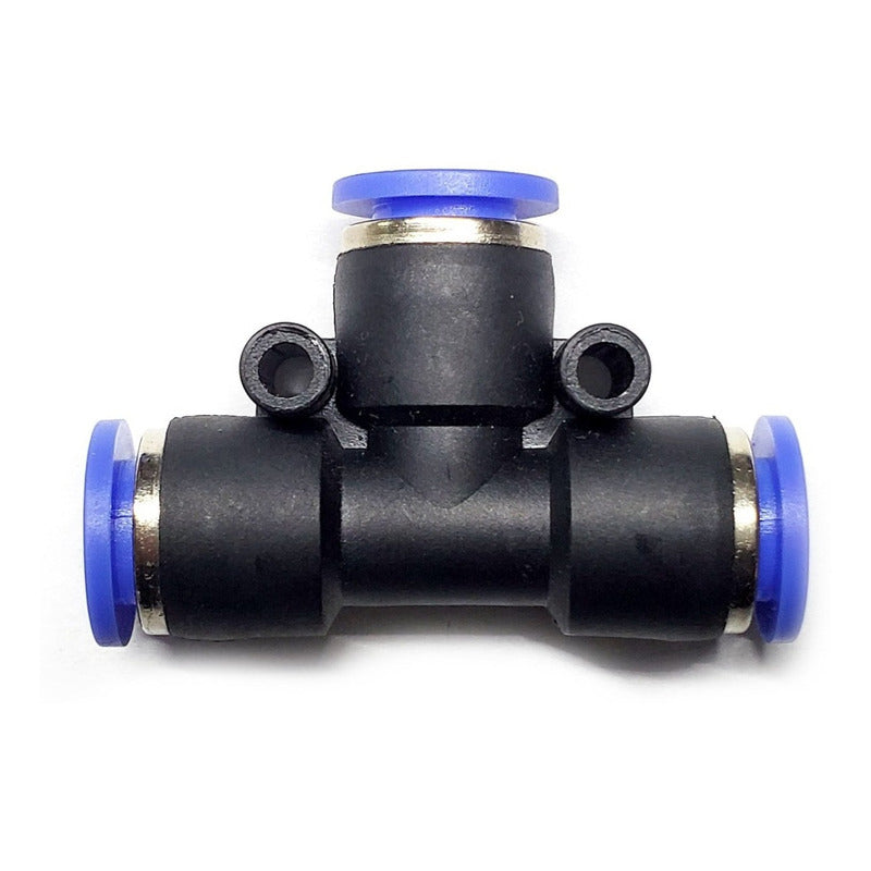 5 Pz Racor Unión Neumático En Tee 8mm