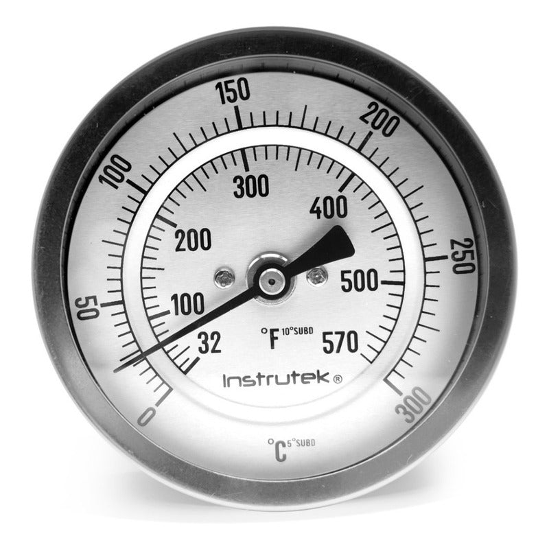 Oven Thermometer 3 PLG 0 A 300°c, Stem 9 PLG, Thread 1/2