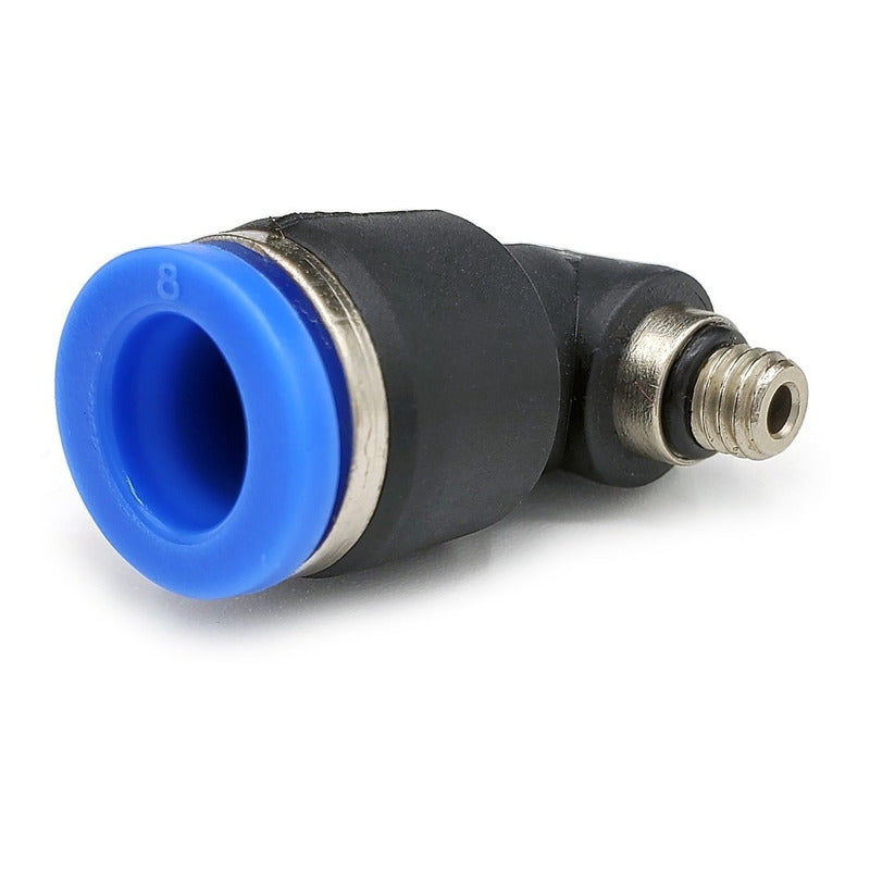 Connector / Pneumatic Flow Regulator Elbow Thread M5 X 8mm
