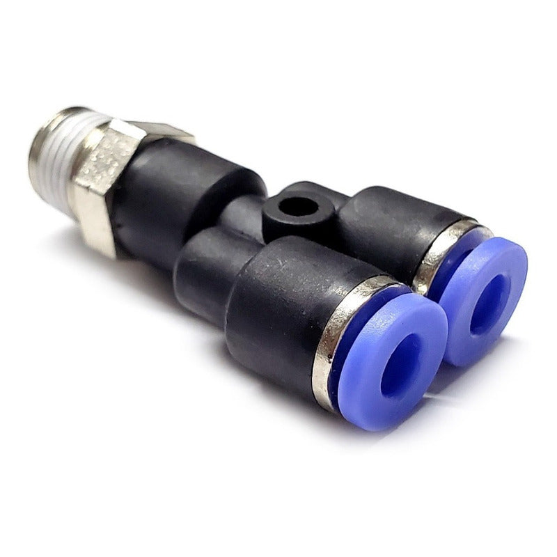 5 Pz De Conector/racor Rápido Neumático Yee 1/8 Npt X 4mm