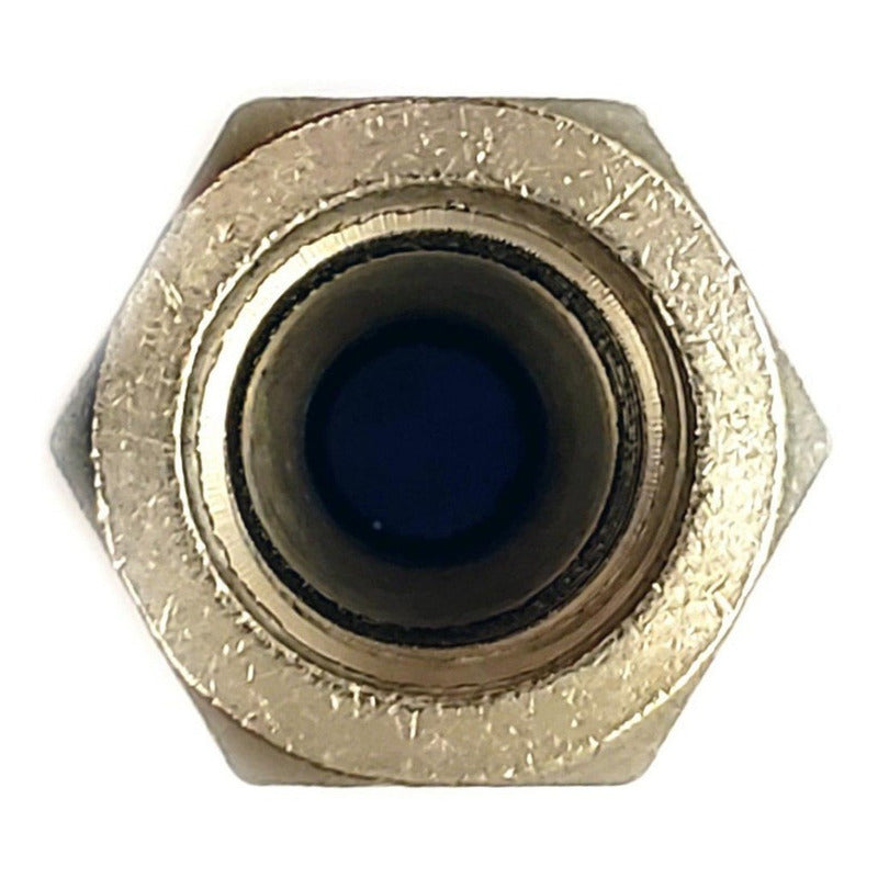 10 Pz De Conector/racor Neumático Recto Hembra 1/8  X 6mm