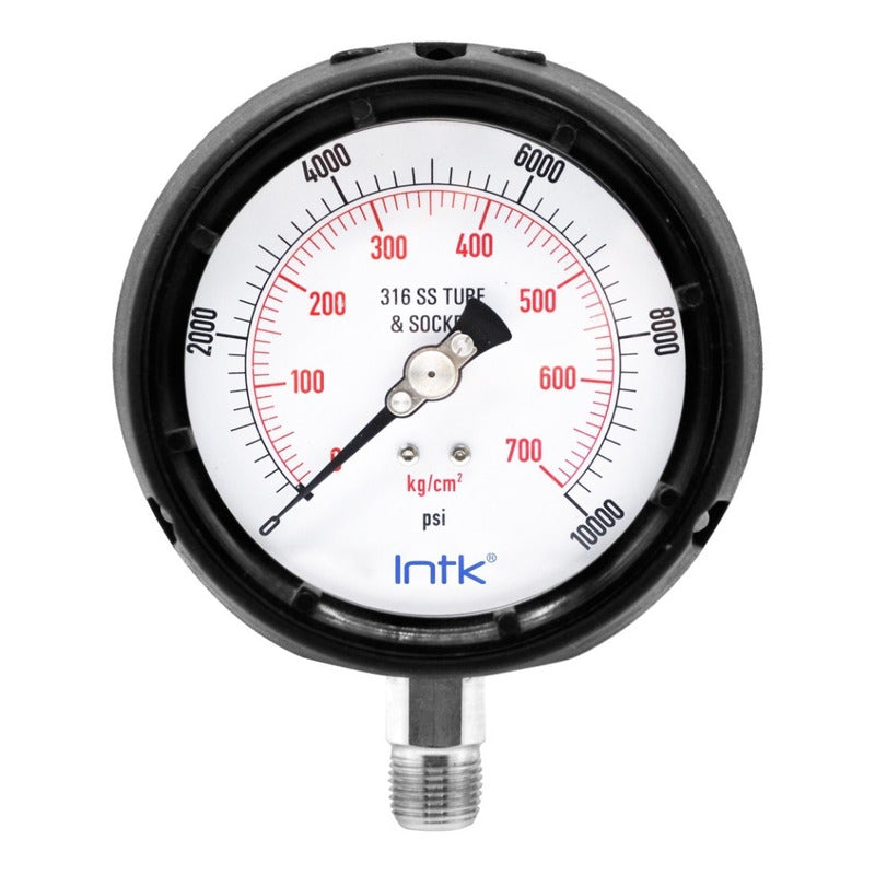 Phenolic Case Pressure Gauge for Mining, 10000 Psi 4.4 PLG