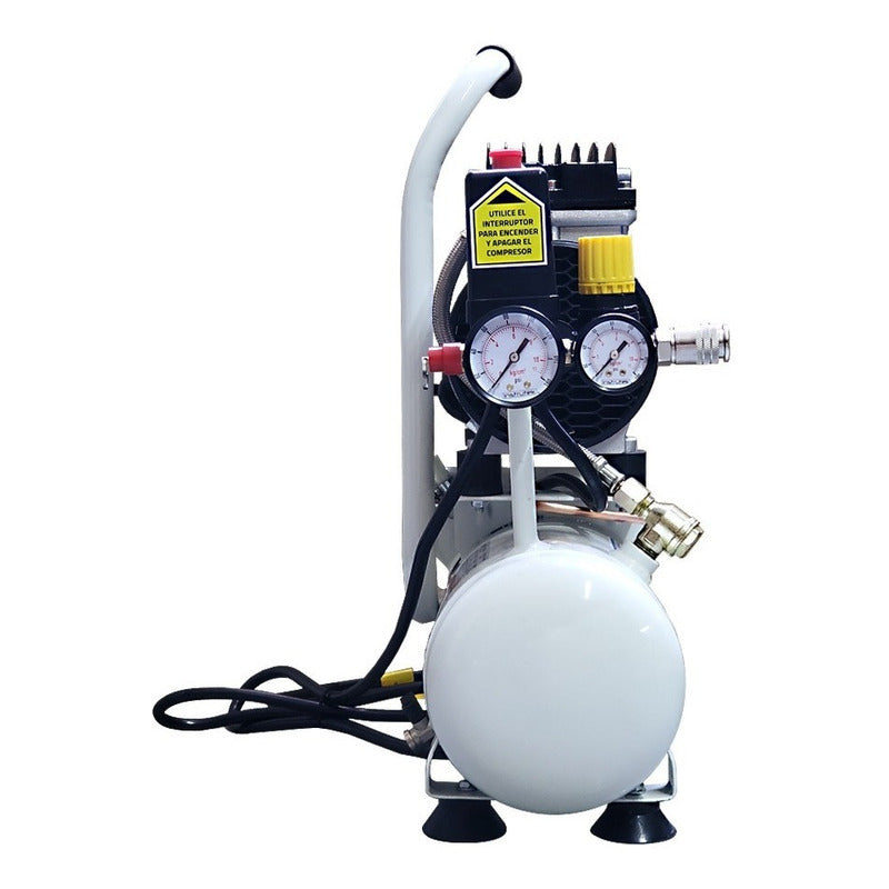 Oil-Free Dental Compressor 3/4 HP 6 L Tank