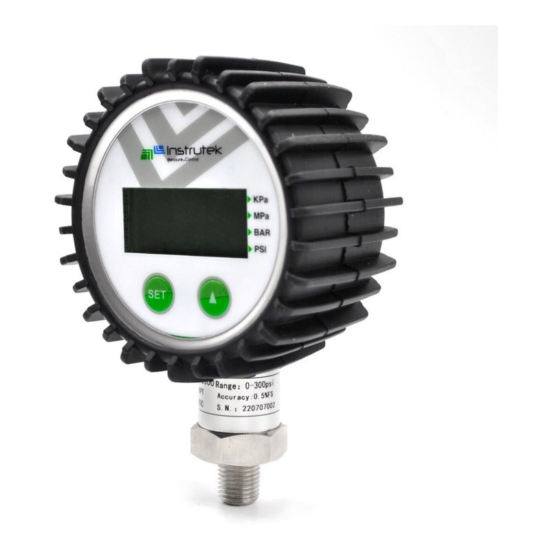 Digital Pressure Gauge 300 Psi + 2 Measurement Units