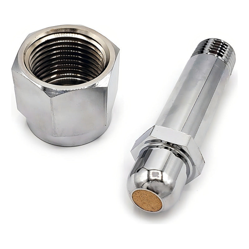 Nut And Nipple Chromed Brass For Medical Oxygen Cga540