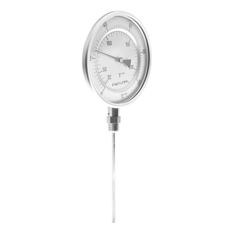 Oven Thermometer 6 PLG ​​0 A 100°c Stem 9 Thread 1/2 Npt