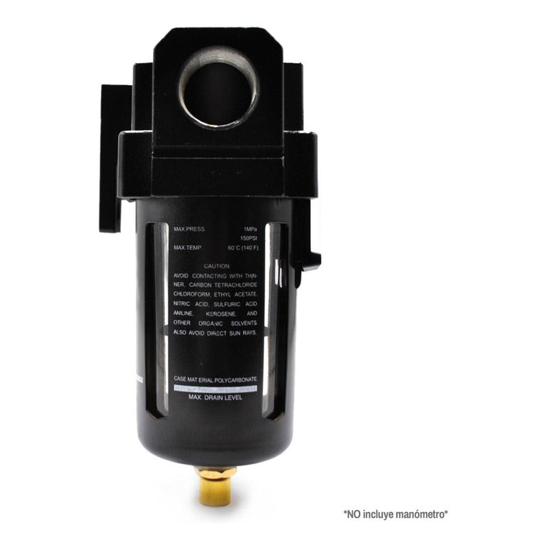 Filter-regulator-lubricator 1/2 P/ Compressor Without Manometer