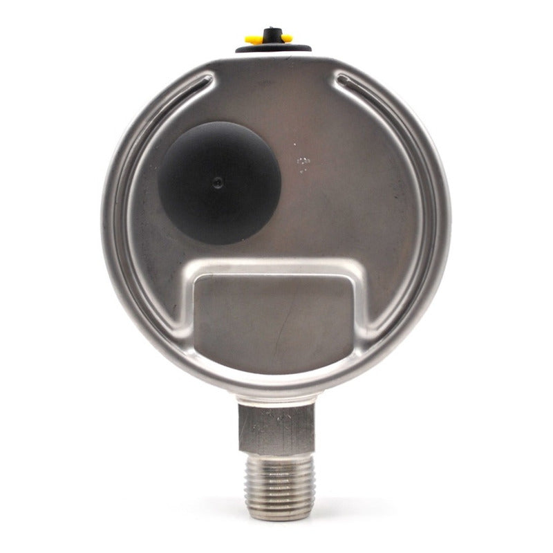 Manómetro Totalmente Inox Alta Presión 4 PLG, 1000 Psi
