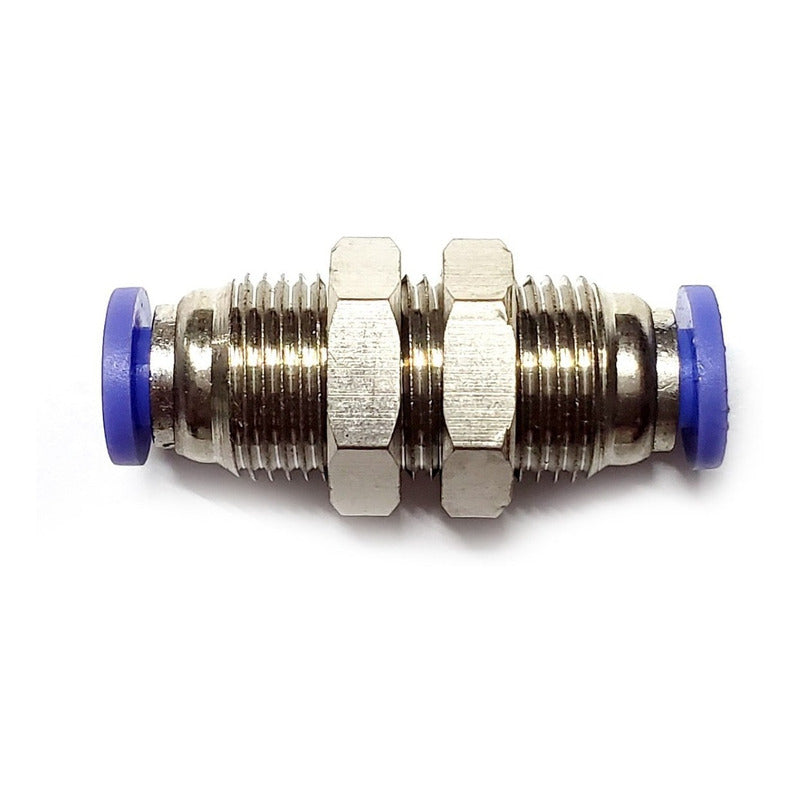 5 Pz De Pasamuro Conexión Rápida Neumático Recto 4mm