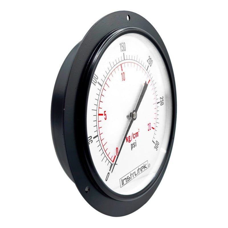 8 PLG Boiler Pressure Gauge, 300 Psi, Back Connection