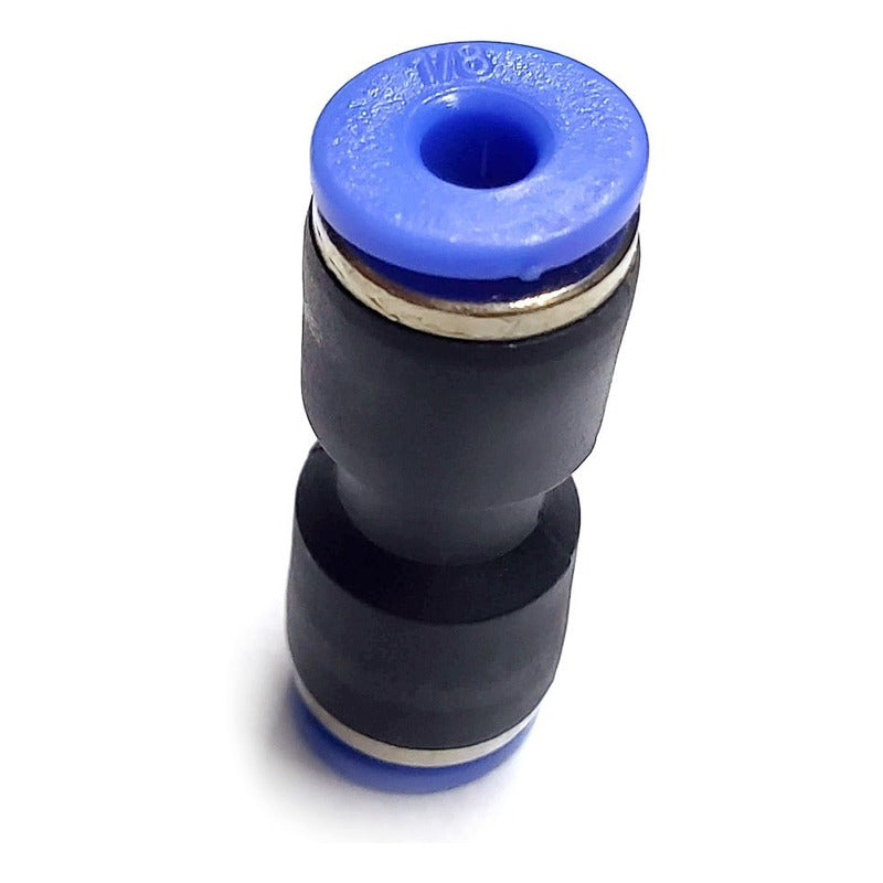 5 Pz Racor Unión Neumático Recto 1/8